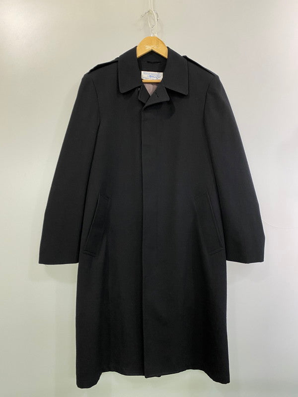 【中古品】【メンズ】 WESTMARK ウエストマーク 80S MILITARY OVERCOAT BLACK ヴィンテージ ミリタリー オーバーコート 80年代 メンズ アウター 146-251121-em-22-min カラー：ブラック 万代Net店