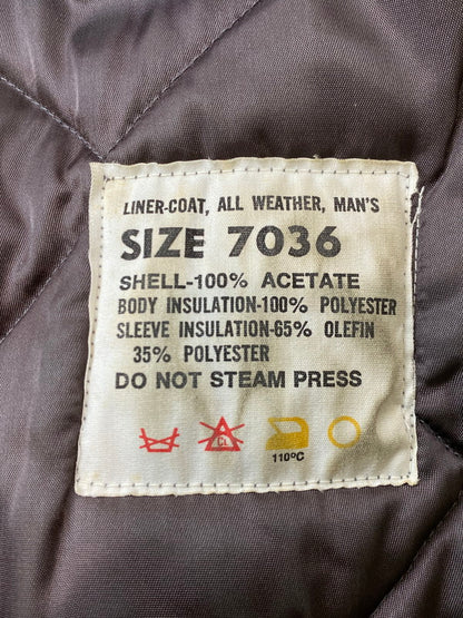 【中古品】【メンズ】 WESTMARK ウエストマーク 80S MILITARY OVERCOAT BLACK ヴィンテージ ミリタリー オーバーコート 80年代 メンズ アウター 146-251121-em-22-min カラー：ブラック 万代Net店