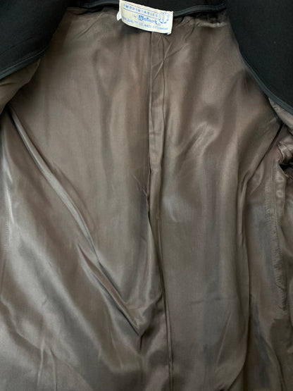 【中古品】【メンズ】 WESTMARK ウエストマーク 80S MILITARY OVERCOAT BLACK ヴィンテージ ミリタリー オーバーコート 80年代 メンズ アウター 146-251121-em-22-min カラー：ブラック 万代Net店