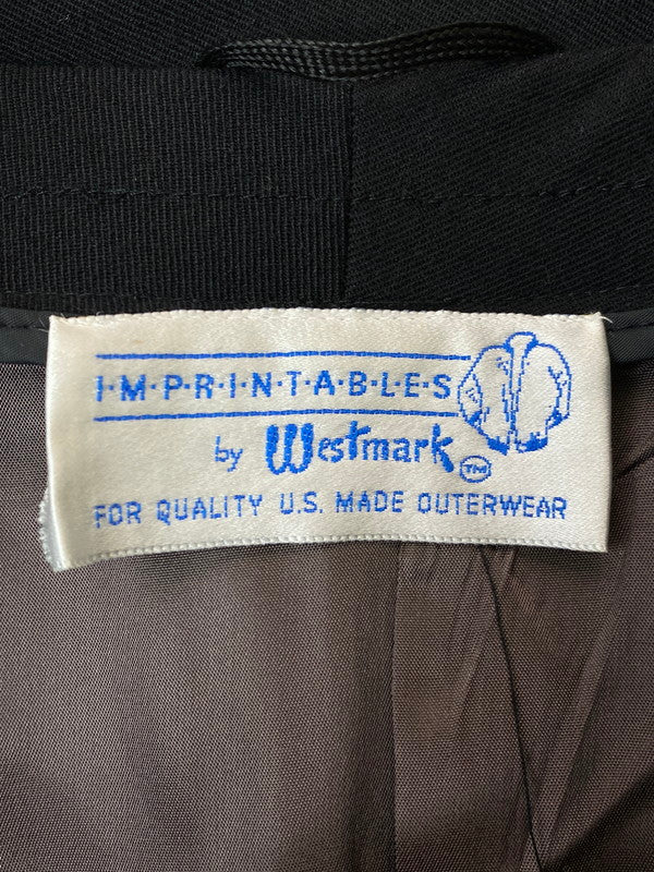 【中古品】【メンズ】 WESTMARK ウエストマーク 80S MILITARY OVERCOAT BLACK ヴィンテージ ミリタリー オーバーコート 80年代 メンズ アウター 146-251121-em-22-min カラー：ブラック 万代Net店