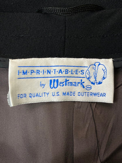 【中古品】【メンズ】 WESTMARK ウエストマーク 80S MILITARY OVERCOAT BLACK ヴィンテージ ミリタリー オーバーコート 80年代 メンズ アウター 146-251121-em-22-min カラー：ブラック 万代Net店