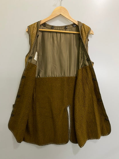 【中古品】【メンズ】 INDUSTRIA TESSILE DEL TRONTO S.P.A. インダストリア テッシレ デル トロント エス ピー エー 80S MILITARY ITALIAN ARMY COAT アウター 146-260918-hu-38-min サイズ：44 カラー：ブラウン 万代Net店