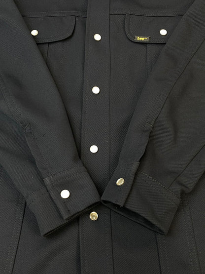 【中古品】【メンズ】 LEE リー 70S OPEN COLLAR SHIRT BLACK 70年代 オープンカラー シャツ ブラック メンズ ヴィンテージ トップス 145-260718-hu-45-min カラー：ネイビー 万代Net店