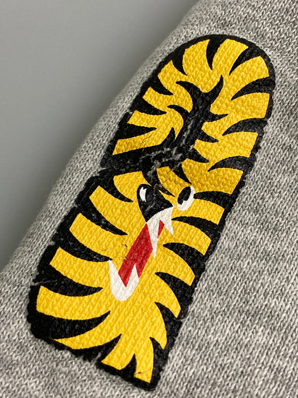 【中古品】【メンズ】 A BATHING APE アベイシングエイプ SHARK FULL ZIP HOODIE シャーク フルジップフーディー トップス パーカー 142-251110-kk-10-min サイズ：M カラー：グレー 万代Net店