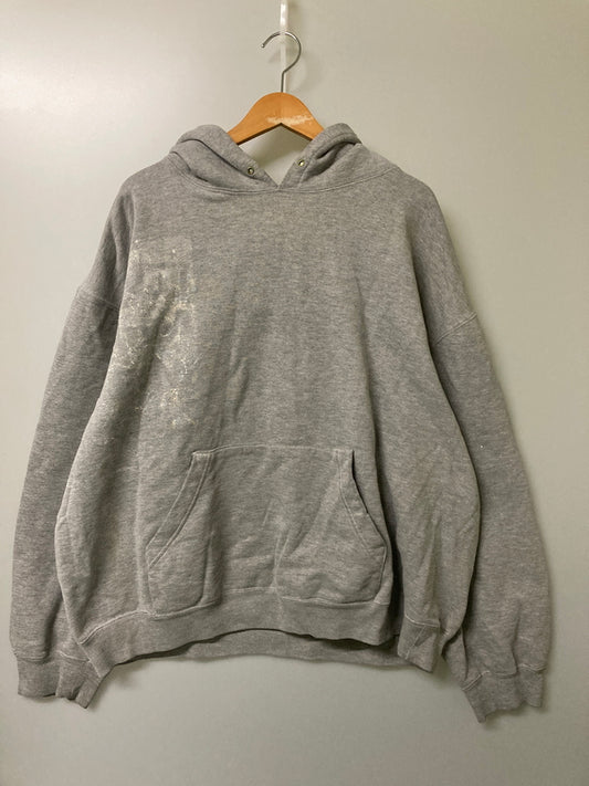 【中古品】【メンズ】 NUMBER(N)INE ナンバーナイン × invinciblearmurda インビンシブルアルマダ PULLOVER HOODIE プルオーバーフーディートップス パーカー 140-251110-kk-19-min サイズ：XL カラー：グレー 万代Net店