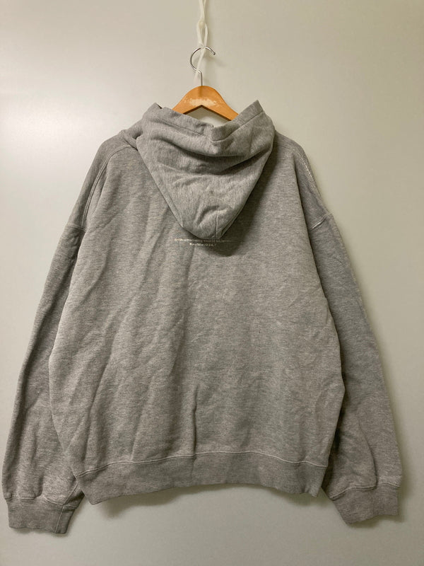 【中古品】【メンズ】 NUMBER(N)INE ナンバーナイン × invinciblearmurda インビンシブルアルマダ PULLOVER HOODIE プルオーバーフーディートップス パーカー 140-251110-kk-19-min サイズ：XL カラー：グレー 万代Net店