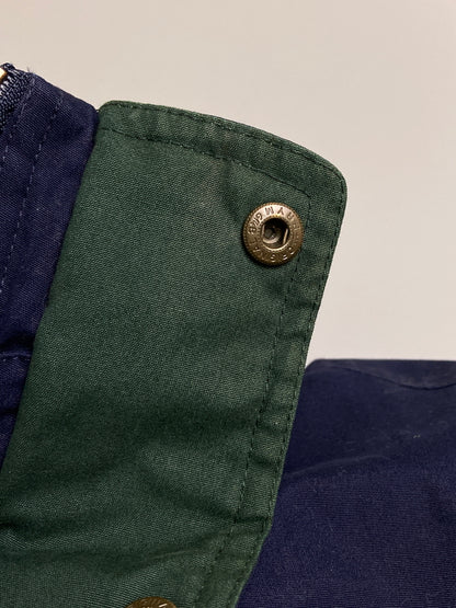 【中古品】【メンズ】 LAND'S END ランズエンド 90's DOWN JACKET 90年代 ダウンジャケット アウター 146-251110-kk-12-min サイズ：S カラー：ネイビー 万代Net店