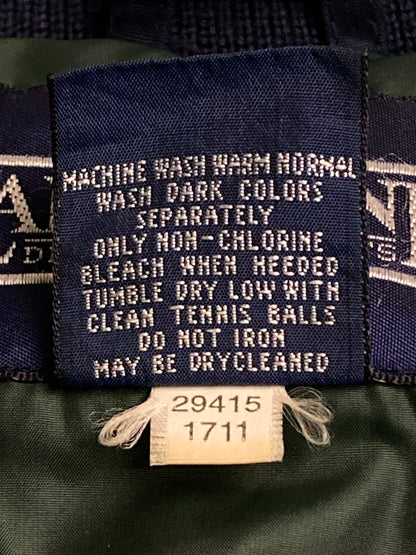 【中古品】【メンズ】 LAND'S END ランズエンド 90's DOWN JACKET 90年代 ダウンジャケット アウター 146-251110-kk-12-min サイズ：S カラー：ネイビー 万代Net店