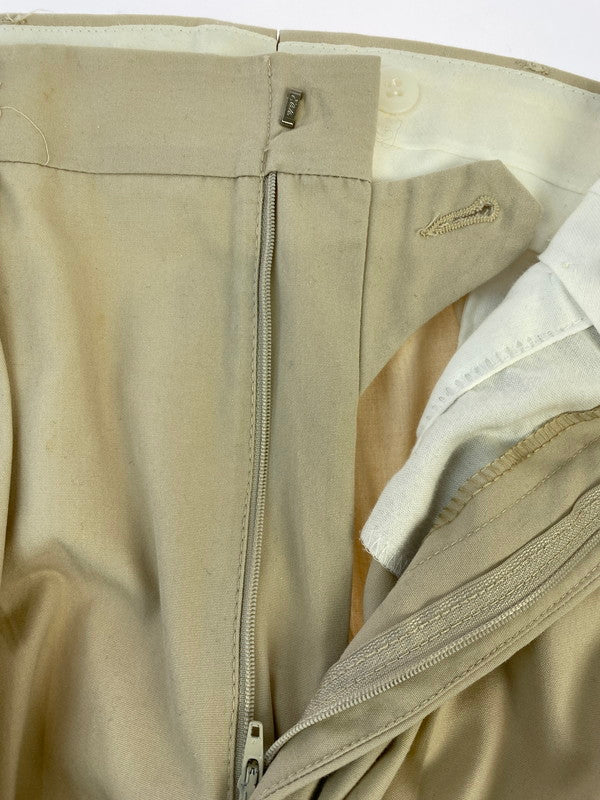 【中古品】【メンズ】 BROOKS BROTHERS ブルックス ブラザーズ 80S WIDE CHINO PANT 1980年代 ワイド チノ パンツ メンズ ボトムス 157-260421-KS-14-min サイズ：不明 カラー：ベージュ 万代Net店