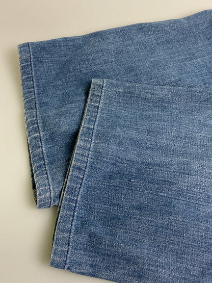 【中古品】【レディース】 OSHKOSH オシュコシュ 60-70's DENIM PAINTER PANT VINTAGE 60-70年代 デニムペインターパンツ ボトムス ヴィンテージ 157-251110-kk-16-min サイズ：27 カラー：インディゴ 万代Net店