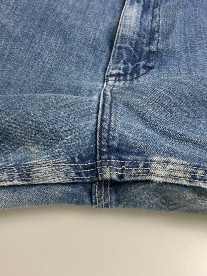 【中古品】【レディース】 OSHKOSH オシュコシュ 60-70's DENIM PAINTER PANT VINTAGE 60-70年代 デニムペインターパンツ ボトムス ヴィンテージ 157-251110-kk-16-min サイズ：27 カラー：インディゴ 万代Net店