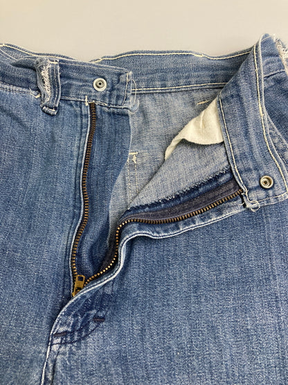 【中古品】【レディース】 OSHKOSH オシュコシュ 60-70's DENIM PAINTER PANT VINTAGE 60-70年代 デニムペインターパンツ ボトムス ヴィンテージ 157-251110-kk-16-min サイズ：27 カラー：インディゴ 万代Net店