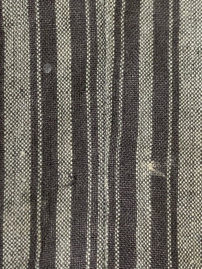 【中古品】【メンズ】 AGNESB HOMME アニエスベーオム HEMP STRIPE PANT ストライプパンツ ボトムス 152-251112-ks-28-min サイズ：38 カラー：ブラック/グレー 万代Net店