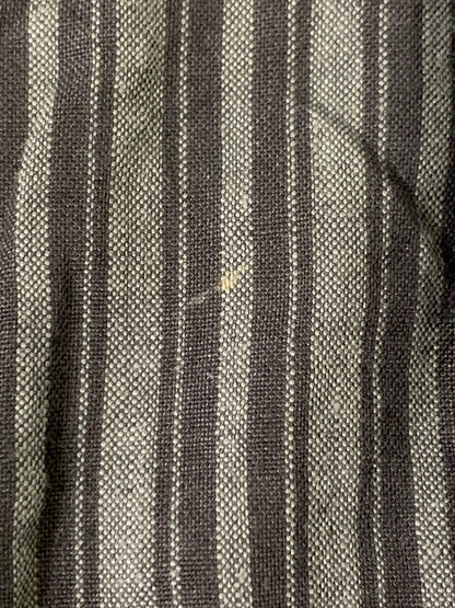 【中古品】【メンズ】 AGNESB HOMME アニエスベーオム HEMP STRIPE PANT ストライプパンツ ボトムス 152-251112-ks-28-min サイズ：38 カラー：ブラック/グレー 万代Net店