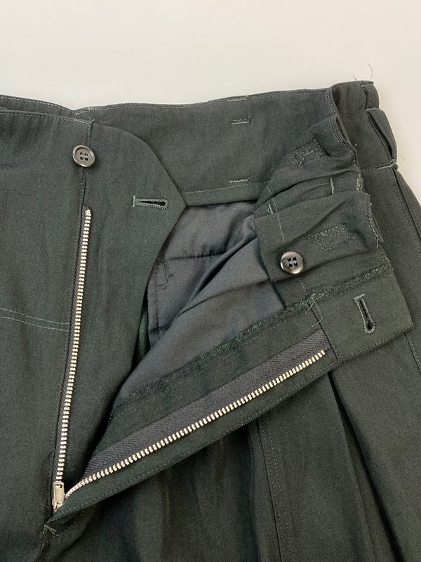 【中古品】【メンズ】 OLD JUN MEN オールド ジュンメン RAYON WOOL PANT レーヨン ウール パンツ ボトムス 157-260724-hu-27-min サイズ：L カラー：ブラック 万代Net店