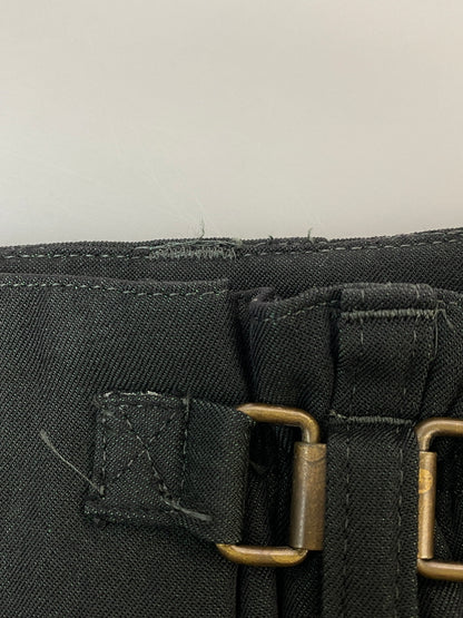 【中古品】【メンズ】 OLD JUN MEN オールド ジュンメン RAYON WOOL PANT レーヨン ウール パンツ ボトムス 157-260724-hu-27-min サイズ：L カラー：ブラック 万代Net店