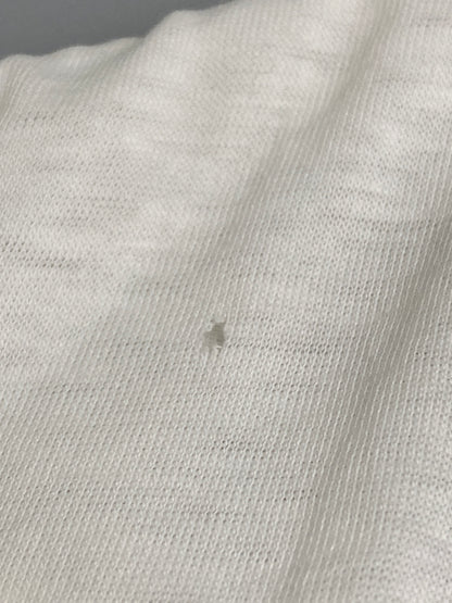 【現状渡し品】【メンズ】 ISSEY MIYAKE MEN イッセイミヤケ メン × TOMIO MOHRI トミオ モウリ 別注 コラボ 80's S/S PRINT TEE VINTAGE 80年代 ショートスリーブ プリントTシャツ 半袖 トップス ヴィンテージ 140-251110-kk-03-min サイズ：表記不明 下記参照 カラー：ホワイト 万代Net店