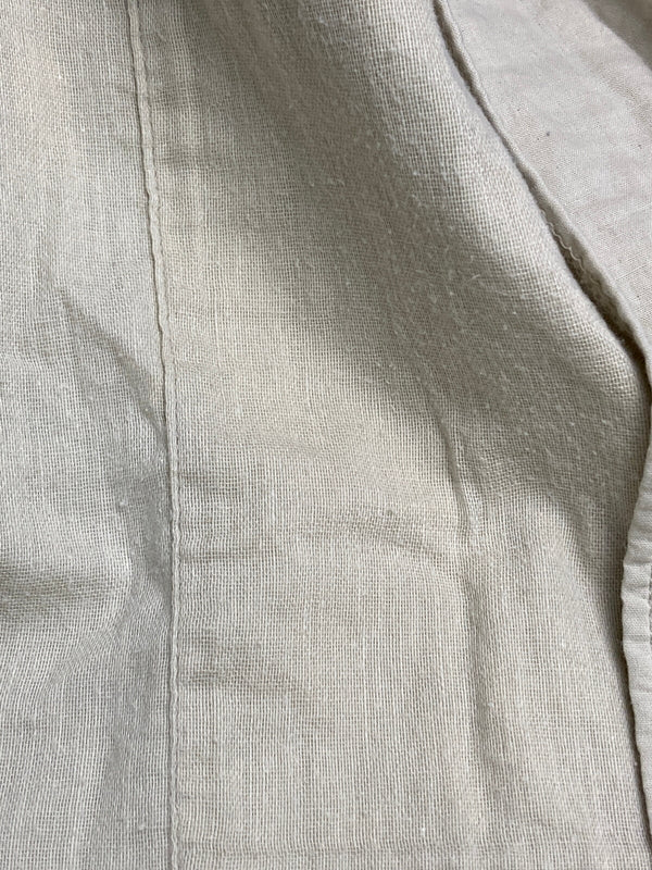 【中古品】【メンズ】 ISSEY MIYAKE MEN イッセイミヤケ メン 80's COTTON S/S SHIRT LG11155 VINTAGE 80年代 コットン ショートスリーブ シャツ 半袖 トップス ヴィンテージ 140-251110-kk-04-min サイズ：M カラー：アイボリー 万代Net店