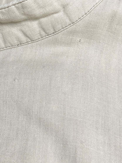 【中古品】【メンズ】 ISSEY MIYAKE MEN イッセイミヤケ メン 80's COTTON S/S SHIRT LG11155 VINTAGE 80年代 コットン ショートスリーブ シャツ 半袖 トップス ヴィンテージ 140-251110-kk-04-min サイズ：M カラー：アイボリー 万代Net店