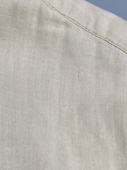 【中古品】【メンズ】 ISSEY MIYAKE MEN イッセイミヤケ メン 80's COTTON S/S SHIRT LG11155 VINTAGE 80年代 コットン ショートスリーブ シャツ 半袖 トップス ヴィンテージ 140-251110-kk-04-min サイズ：M カラー：アイボリー 万代Net店