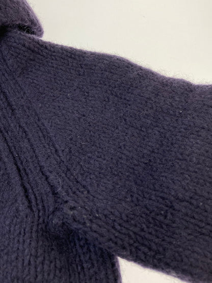 【中古品】【レディース】 Y's ワイズ YN-K70-379 ZIP KNIT CARDIGAN ニットカーディガン 170-251112-ks-45-min サイズ：3 カラー：パープル 万代Net店