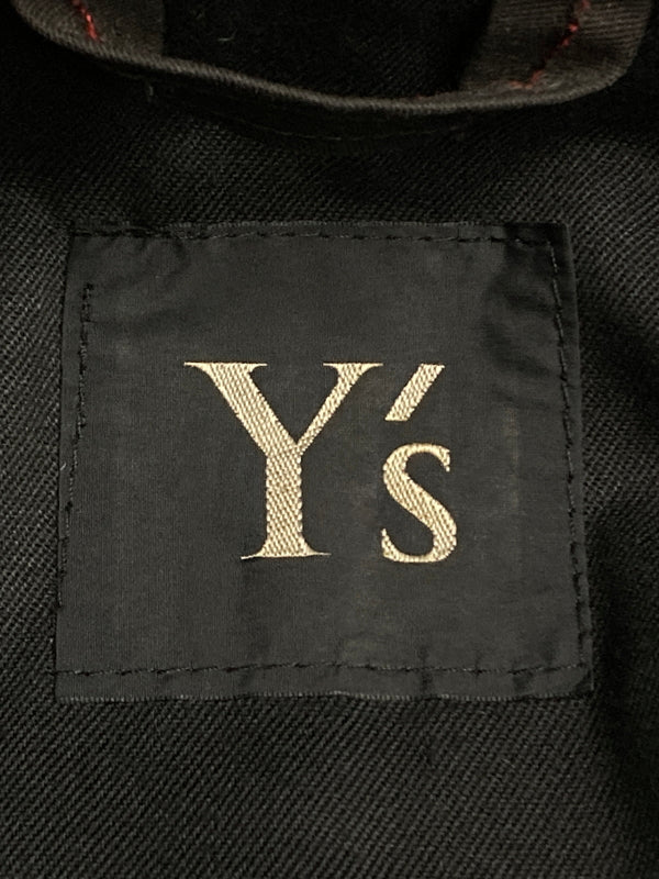 【中古品】【メンズ】 Y's ワイズ × MACKINTOSH マッキントッシュ 別注 コラボ SOUTIEN COLLAR COAT YP-C01-099 ステンカラーコート アウター ゴム引きコート 140-251110-kk-13-min サイズ：表記無し 下記参照 カラー：ブラック 万代Net店