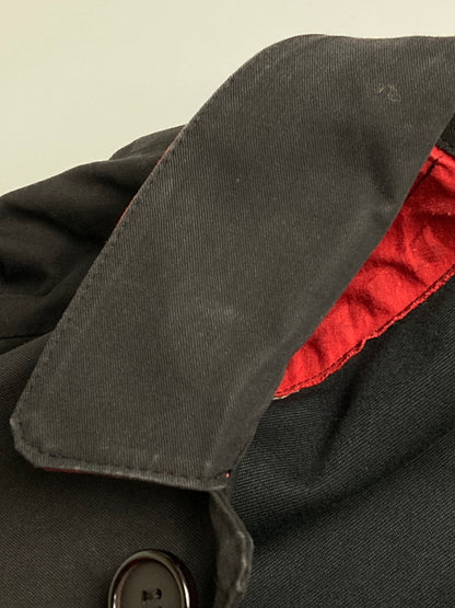 【中古品】【メンズ】 Y's ワイズ × MACKINTOSH マッキントッシュ 別注 コラボ SOUTIEN COLLAR COAT YP-C01-099 ステンカラーコート アウター ゴム引きコート 140-251110-kk-13-min サイズ：表記無し 下記参照 カラー：ブラック 万代Net店