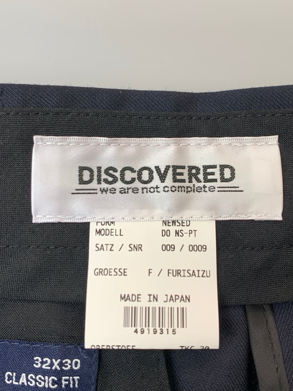 【中古品】【メンズ】 DISCOVERED ディスカバード STAFFORD MULTI BANDANNA DOCKING SLACKS スラックス ボトムス 151-260711-AS-26-min サイズ：32×30 カラー：ネイビー 万代Net店