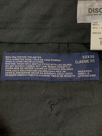 【中古品】【メンズ】 DISCOVERED ディスカバード STAFFORD MULTI BANDANNA DOCKING SLACKS スラックス ボトムス 151-260711-AS-26-min サイズ：32×30 カラー：ネイビー 万代Net店