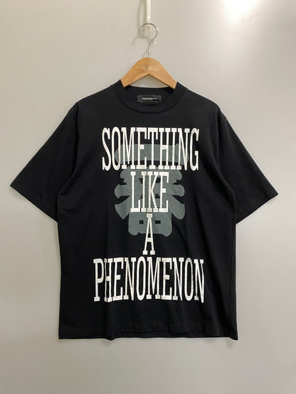 【中古品】【メンズ】 PHENOMENON フェノメノン SOMETHING LIKE A PHENOMENON TEE PH-005 サムシング ライク ア フェノメノン 半袖Tシャツ メンズ トップス 142-260720-em-08-min サイズ：Ｌ カラー：ブラック 万代Net店