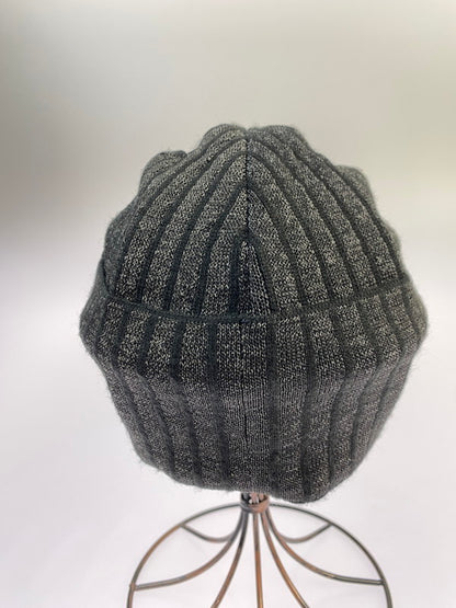 【中古品】【メンズ】 Y-3 ワイスリー GK0638 CH1 BEANIE ビーニー ニットキャップ 185-251116-AS-8-min カラー：グレー/ブラック 万代Net店