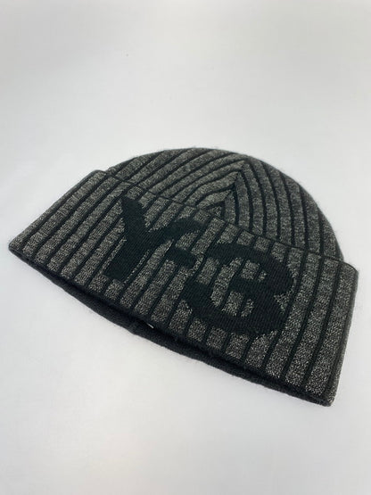 【中古品】【メンズ】 Y-3 ワイスリー GK0638 CH1 BEANIE ビーニー ニットキャップ 185-251116-AS-8-min カラー：グレー/ブラック 万代Net店