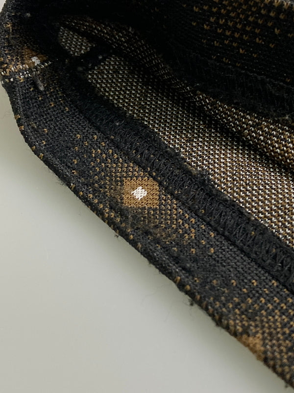 【中古品】【メンズ】 Needles ニードルス TRACK PANT POLY JACQUARD トラックパンツ ボトムス 151-251111-AS-37-min サイズ：S カラー：ブラック/ブラウン 万代Net店