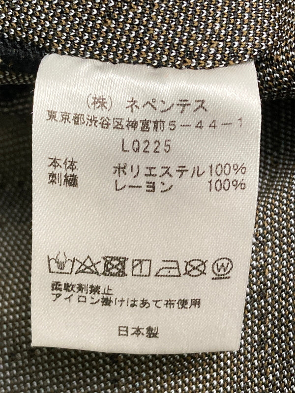 【中古品】【メンズ】 Needles ニードルス TRACK PANT POLY JACQUARD トラックパンツ ボトムス 151-251111-AS-37-min サイズ：S カラー：ブラック/ブラウン 万代Net店