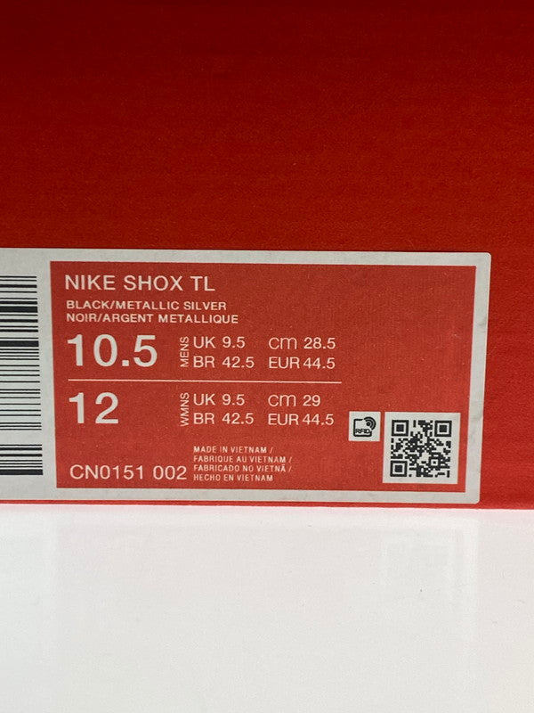 【中古品】【メンズ】 NIKE ナイキ SHOX TL CN0151-002 ショックス TL スニーカー 靴 160-251113-kk-34-min カラー：BLACK/METALLIC SILVER-DYNAMIC YELLOW 万代Net店