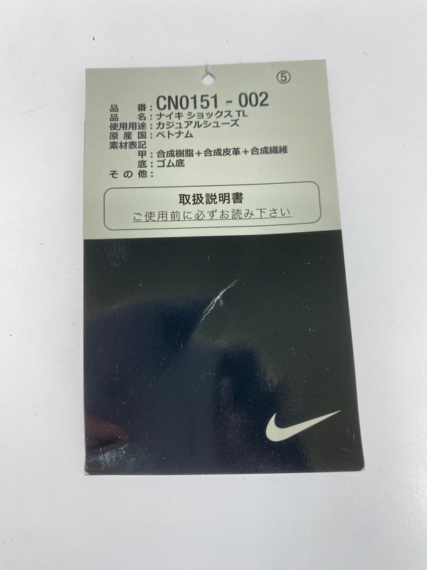 【中古品】【メンズ】 NIKE ナイキ SHOX TL CN0151-002 ショックス TL スニーカー 靴 160-251113-kk-34-min カラー：BLACK/METALLIC SILVER-DYNAMIC YELLOW 万代Net店