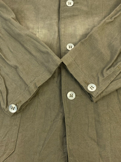【現状渡し品】【メンズ】 SWEDISH ARMY M-39 WORK JACKET スウェーデンアーミー ワークジャケット ライトアウター 146-260109-yn-32-min サイズ：表記なし 下記参照 カラー：オリーブグリーン 万代Net店