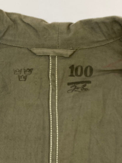 【現状渡し品】【メンズ】 SWEDISH ARMY M-39 WORK JACKET スウェーデンアーミー ワークジャケット ライトアウター 146-260109-yn-32-min サイズ：表記なし 下記参照 カラー：オリーブグリーン 万代Net店