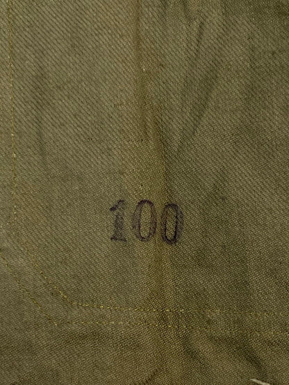 【現状渡し品】【メンズ】 SWEDISH ARMY M-39 WORK JACKET スウェーデンアーミー ワークジャケット ライトアウター 146-260109-yn-32-min サイズ：表記なし 下記参照 カラー：オリーブグリーン 万代Net店