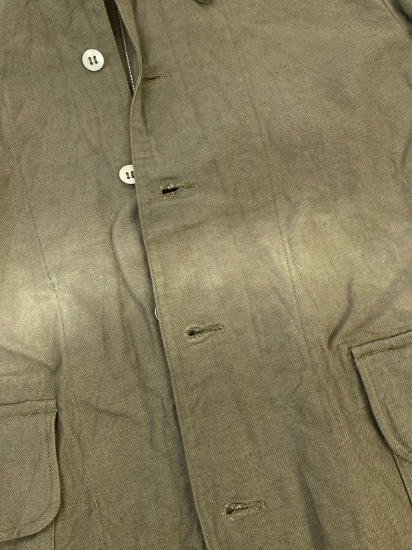 【現状渡し品】【メンズ】 SWEDISH ARMY M-39 WORK JACKET スウェーデンアーミー ワークジャケット ライトアウター 146-260109-yn-32-min サイズ：表記なし 下記参照 カラー：オリーブグリーン 万代Net店