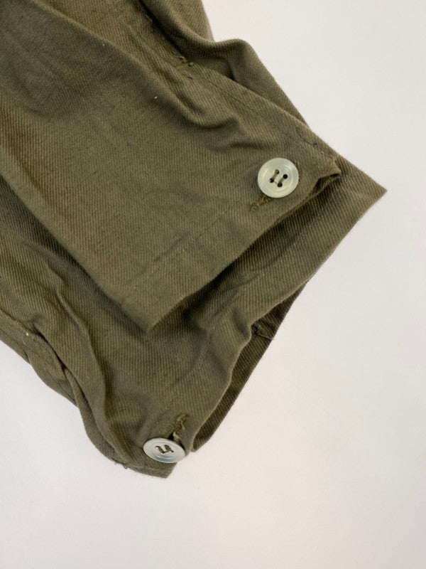 【現状渡し品】【メンズ】 SWEDISH ARMY M-39 WORK JACKET スウェーデンアーミー ワークジャケット ライトアウター 146-260109-yn-32-min サイズ：表記なし 下記参照 カラー：オリーブグリーン 万代Net店