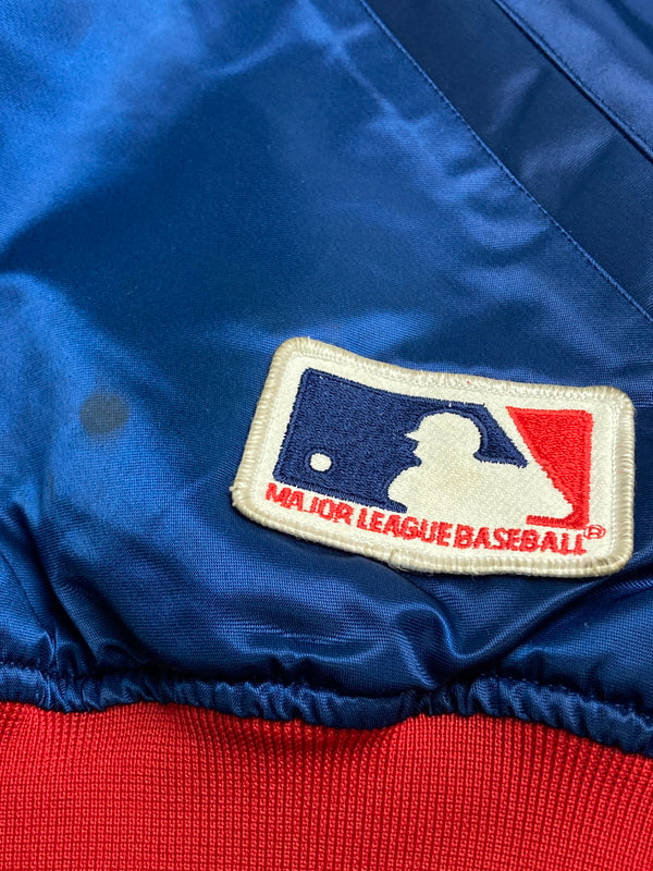 【中古品】【メンズ】 FELCO フェルコ 80-90S MLB INDIANS 70TH STADIUM JACKET スタジャン アウター 146-251111-AS-29-min サイズ：M カラー：ブルー/レッド 万代Net店