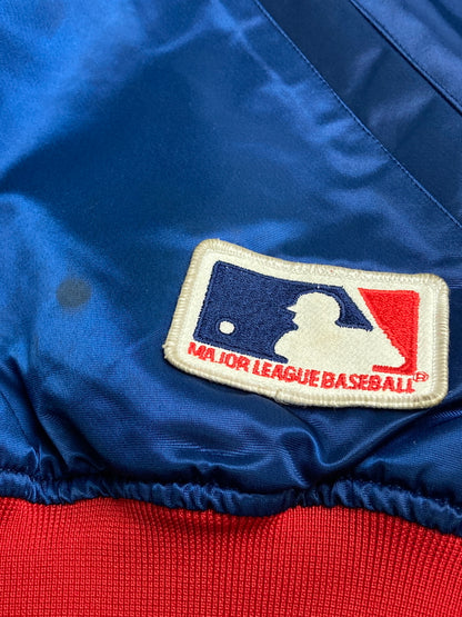 【中古品】【メンズ】 FELCO フェルコ 80-90S MLB INDIANS 70TH STADIUM JACKET スタジャン アウター 146-251111-AS-29-min サイズ：M カラー：ブルー/レッド 万代Net店