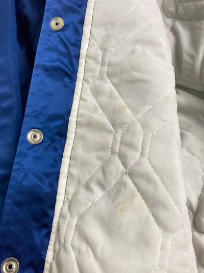 【中古品】【メンズ】 FELCO フェルコ 80-90S MLB INDIANS 70TH STADIUM JACKET スタジャン アウター 146-251111-AS-29-min サイズ：M カラー：ブルー/レッド 万代Net店