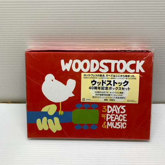 【中古品】 ウッドストック ～40周年記念ボックスセット～ ロックフェス CD 014-251123-AS-5-min 万代Net店