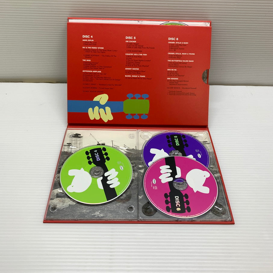 【中古品】 ウッドストック ～40周年記念ボックスセット～ ロックフェス CD 014-251123-AS-5-min 万代Net店