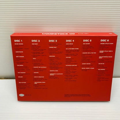 【中古品】 ウッドストック ～40周年記念ボックスセット～ ロックフェス CD 014-251123-AS-5-min 万代Net店