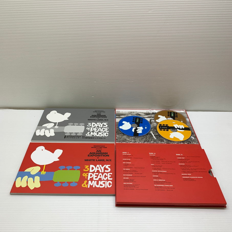 【中古品】 ウッドストック ～40周年記念ボックスセット～ ロックフェス CD 014-251123-AS-5-min 万代Net店