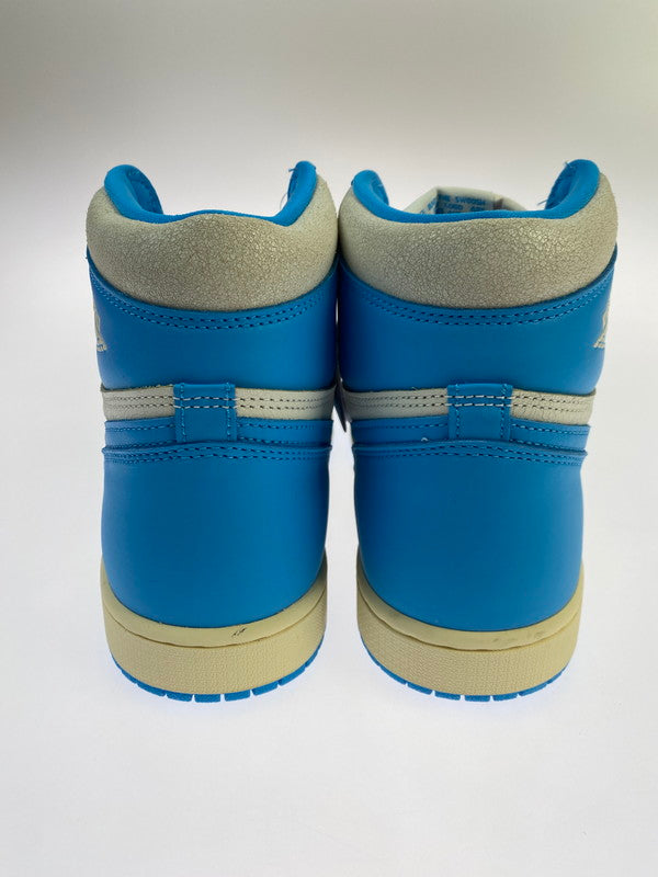 【未使用品】【メンズ】 NIKE ナイキ AIR JORDAN 1 RETRO HIGH OG UNC REIMAGINED DZ5485-402 エア ジョーダン 1 レトロ ハイ オリジナル リイマジンド スニーカー 靴 160-251113-kk-35-min カラー：DARK POWDER BLUE/SAIL 万代Net店