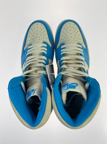【未使用品】【メンズ】 NIKE ナイキ AIR JORDAN 1 RETRO HIGH OG UNC REIMAGINED DZ5485-402 エア ジョーダン 1 レトロ ハイ オリジナル リイマジンド スニーカー 靴 160-251113-kk-35-min カラー：DARK POWDER BLUE/SAIL 万代Net店
